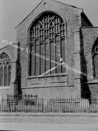 EAST WINDOW OF CHURCH